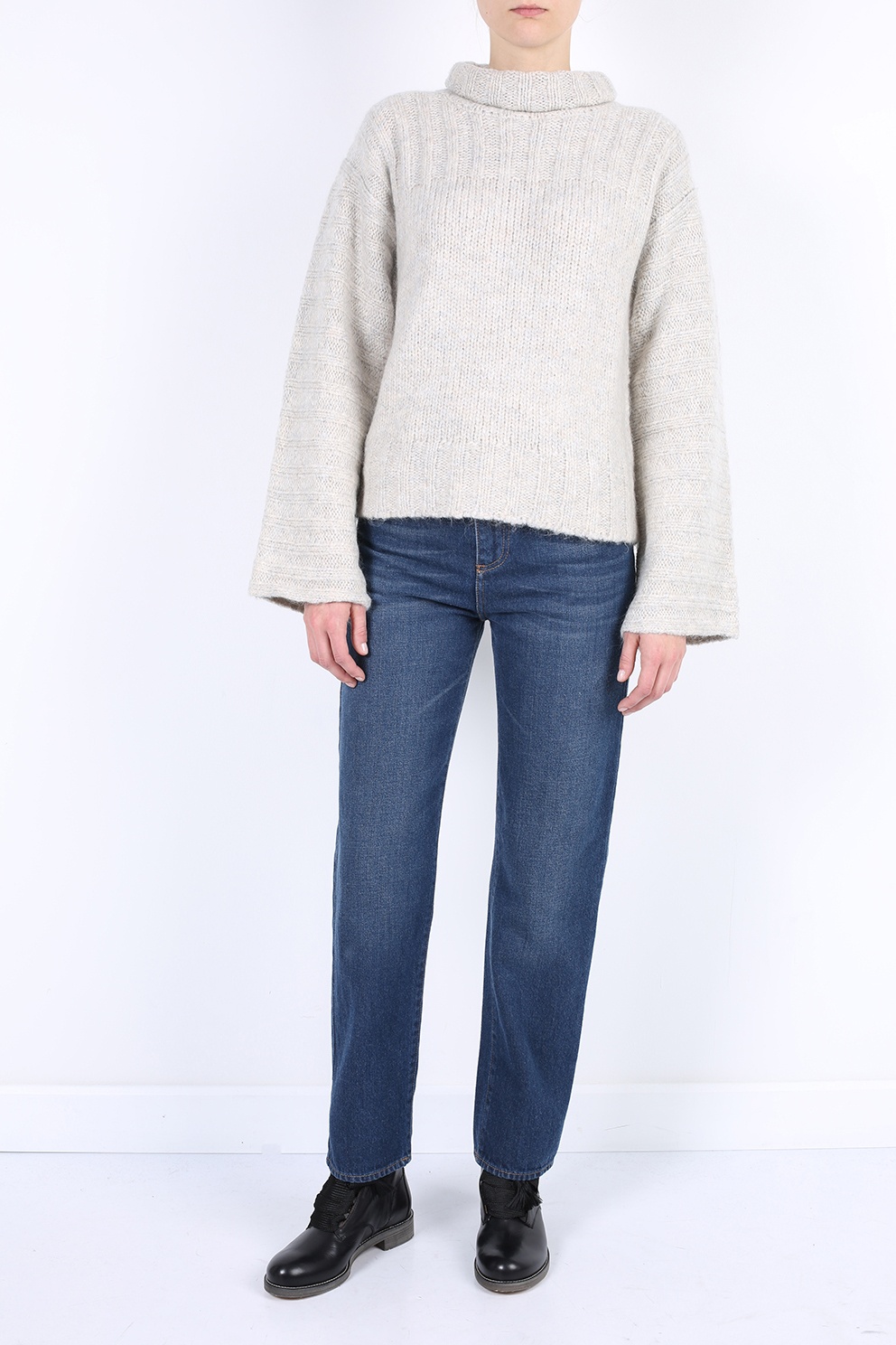 Chloe cropped luxe outlet pullover